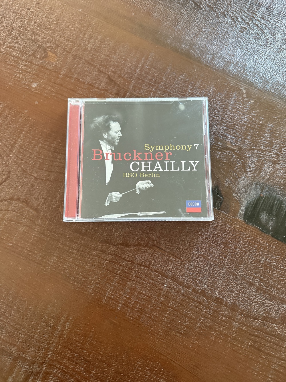 Bruckner Symphony No. 7 Riccardo Chailly RSO Berlin Decca Classical CD